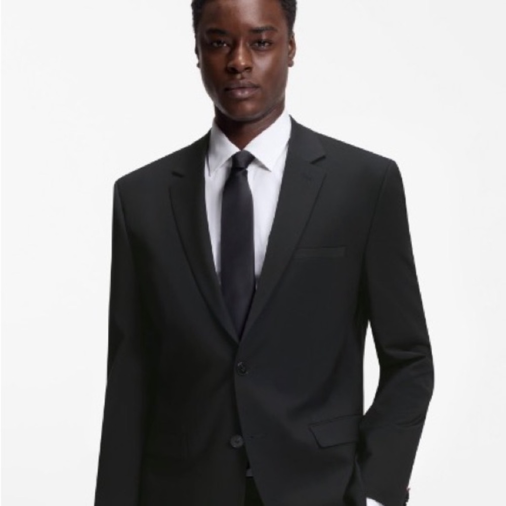 Classic Black Men's Blazer 44R